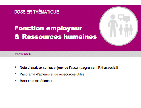 Un nouveau guide sur la fonction employeur & Ressources humaines
