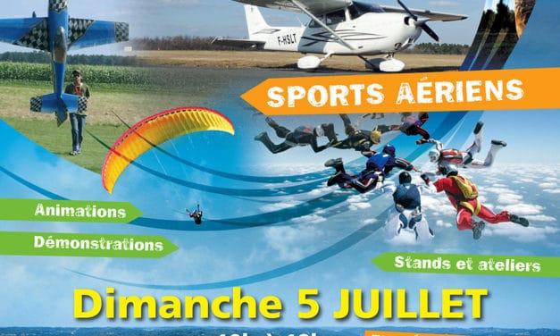 Rassemblement des sports aériens aquitains – 8e« FETE DE L’AIR » le 5 juillet 2015 sur l’Aérodrome de Sarlat-Domme