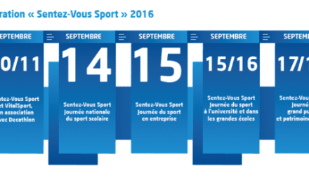 Sentez-Vous Sport 2016 du 10 au 18 septembre dans toute la France