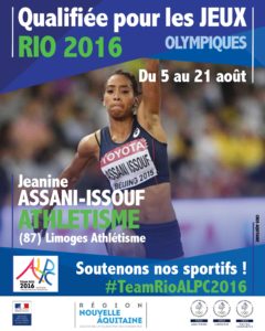 Athlétisme Assani-issouf RIO #TeamRioALPC2016