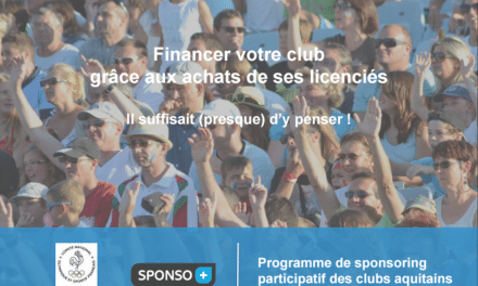 Sponsoring participatif – le CROS Aquitaine et 12 ligues déploient une démarche régionale