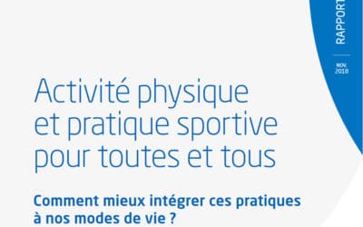 Remise du rapport de France Stratégie : Comment mieux intégrer l’activité physique et la pratique sportive à nos modes de vie ?