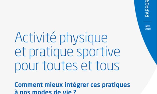 Remise du rapport de France Stratégie : Comment mieux intégrer l’activité physique et la pratique sportive à nos modes de vie ?