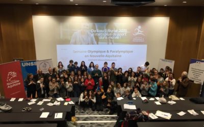 Semaine Olympique Paralympique 2019, plus de 100 projets en Nouvelle-Aquitaine