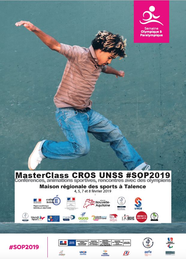 SOP MasterClass Nouvelle-Aquitaine 2019 CROS UNSS