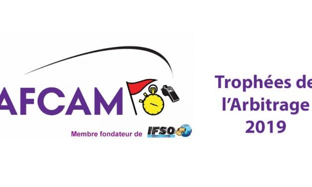 L’arbitrage honoré en Nouvelle-Aquitaine – Trophée de l’AFCAM – 22 novembre