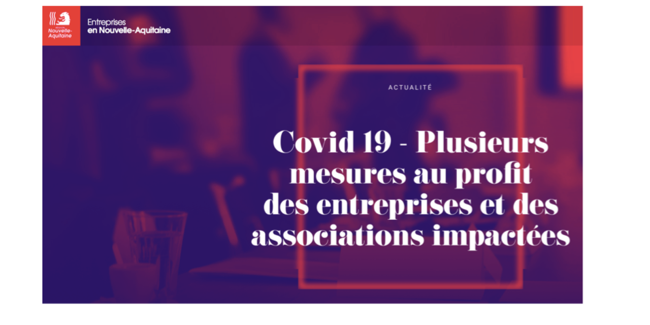 Covid-19 – la Région soutient les associations, mesures et modalités