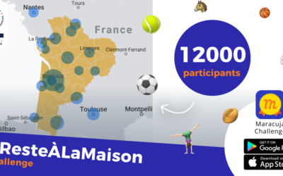 Le Challenge #ResteALaMaison pour les licenciés de Clubs de Sport de Nouvelle-Aquitaine rencontre un vif succès !