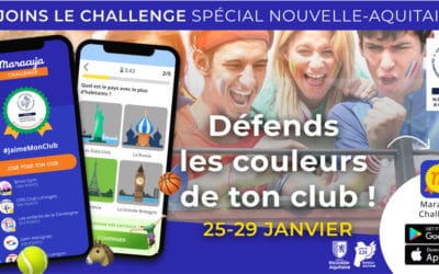 Challenge #JaimeMonClub : Une belle réussite pour les licenciés de Nouvelle-Aquitaine