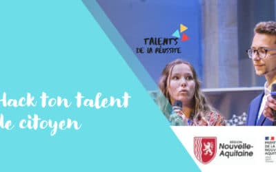 Jeudi 11 mars 2021, le Comité Régional Olympique et Sportif Nouvelle-Aquitaine participera à l&rsquo;événement « Hack ton talent de citoyen »