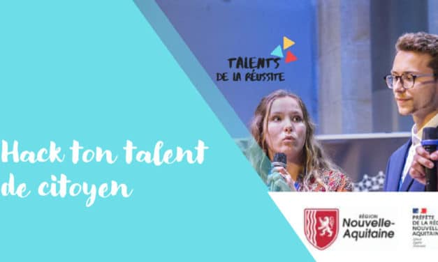 Jeudi 11 mars 2021, le Comité Régional Olympique et Sportif Nouvelle-Aquitaine participera à l’événement « Hack ton talent de citoyen »