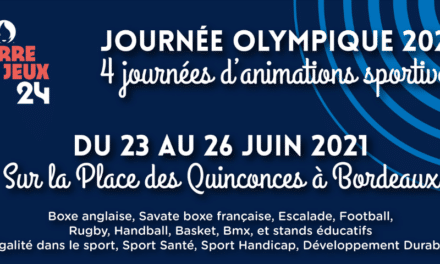 Du 23 au 26 juin la Journée Olympique et Paralympique s’installe sur la place des Quinconces de Bordeaux.