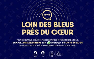 Envoyez votre message aux Bleus !