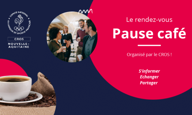 Le CROS lance un nouveau rendez-vous, la Pause Café !