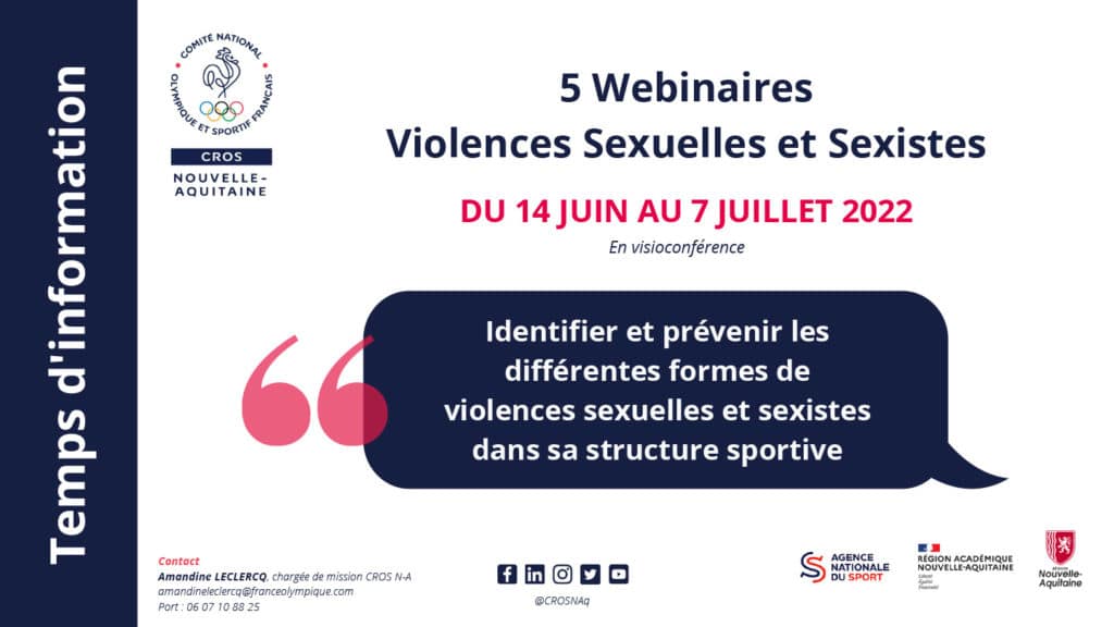 Boîte à outils - Prévention des violences sexuelles - Comité Régional  Olympique et Sportif - Occitanie