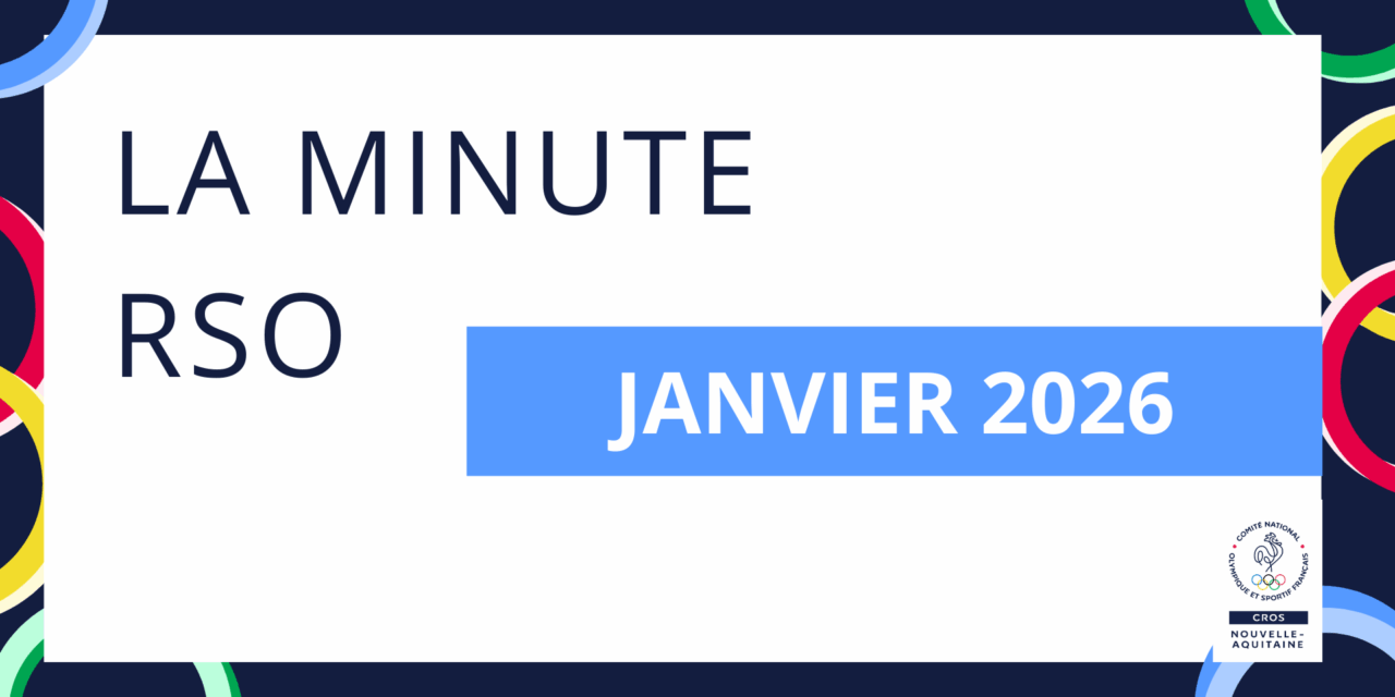 La minute RSO – Janvier 2026