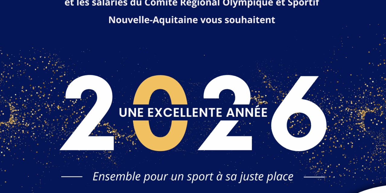 Vœux au mouvement sportif 2026 : un temps fort pour agir ensemble