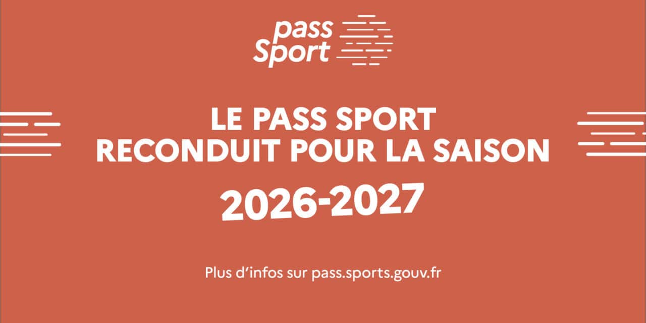 Le Pass’Sport 2026 est officiellement reconduit !