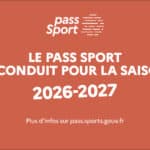 Le Pass’Sport 2026 est officiellement reconduit !