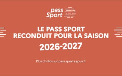 Le Pass’Sport 2026 est officiellement reconduit !