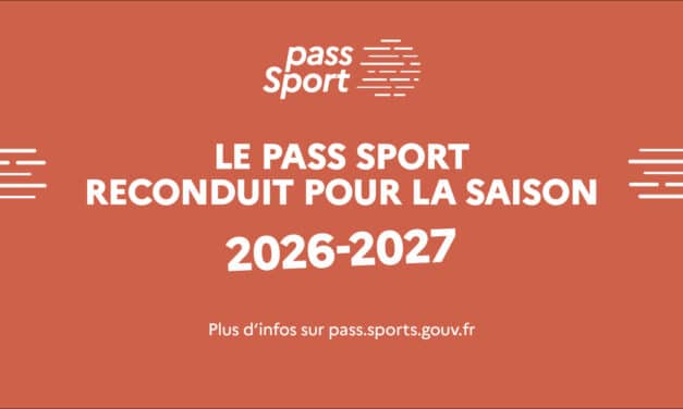 Le Pass’Sport 2026 est officiellement reconduit !