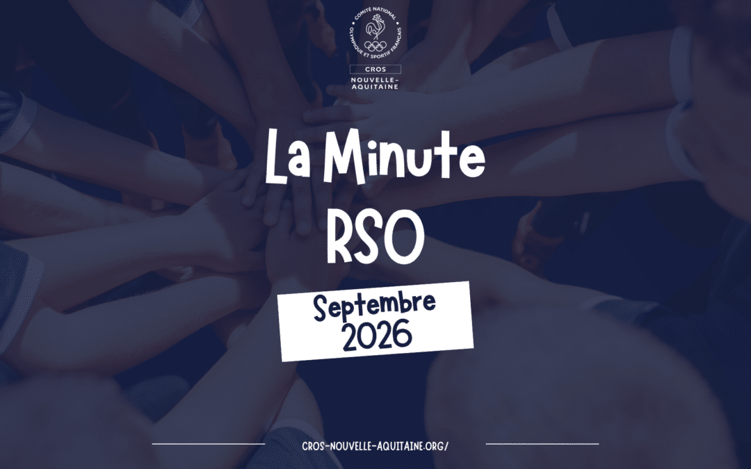 La minute RSO – Septembre 2026