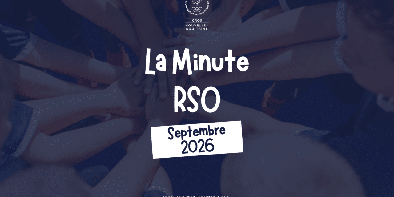 La minute RSO – Septembre 2026