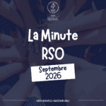 La minute RSO – Septembre 2026